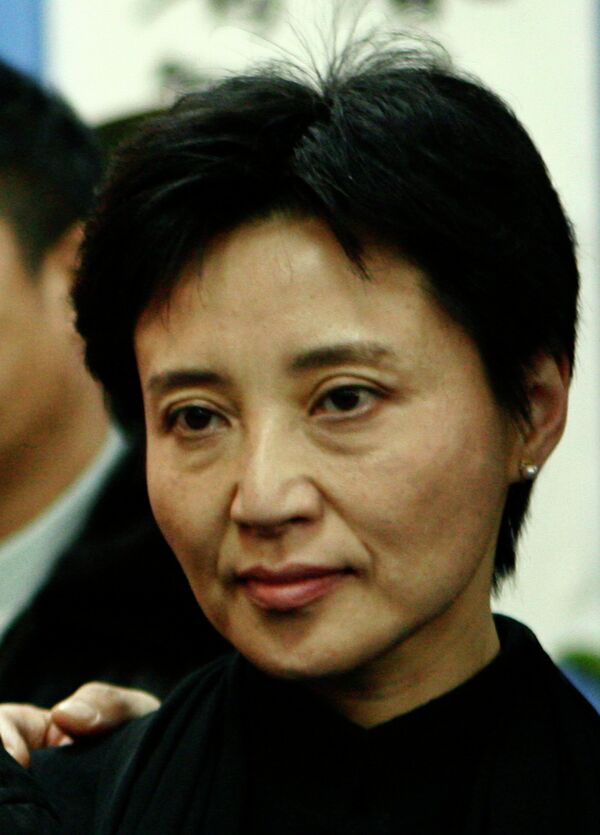 Жена экс-главы города Чунцин Гу Кайлай.