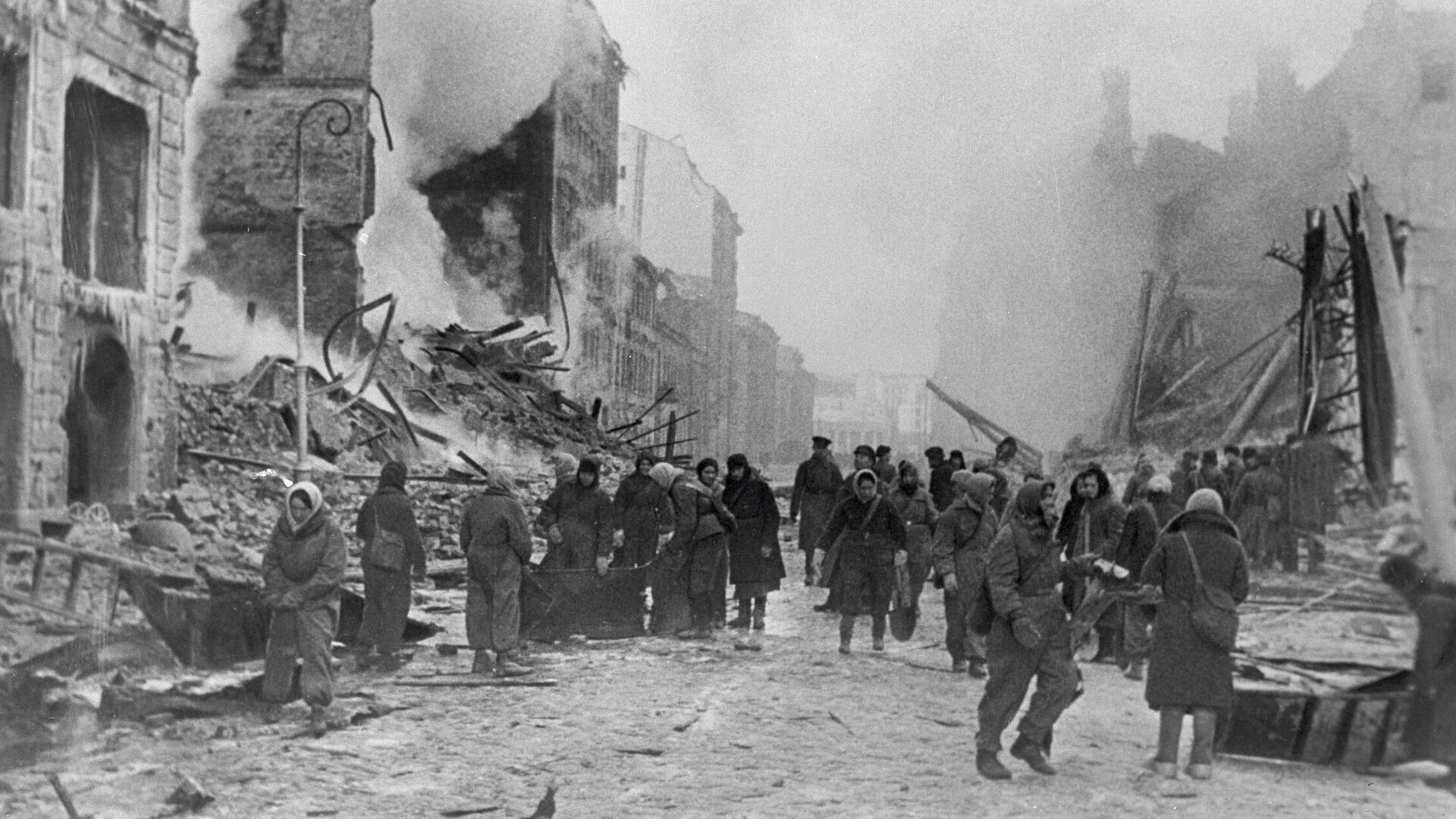 Пожары после бомбардировки города - ИноСМИ, 1920, 20.01.2023