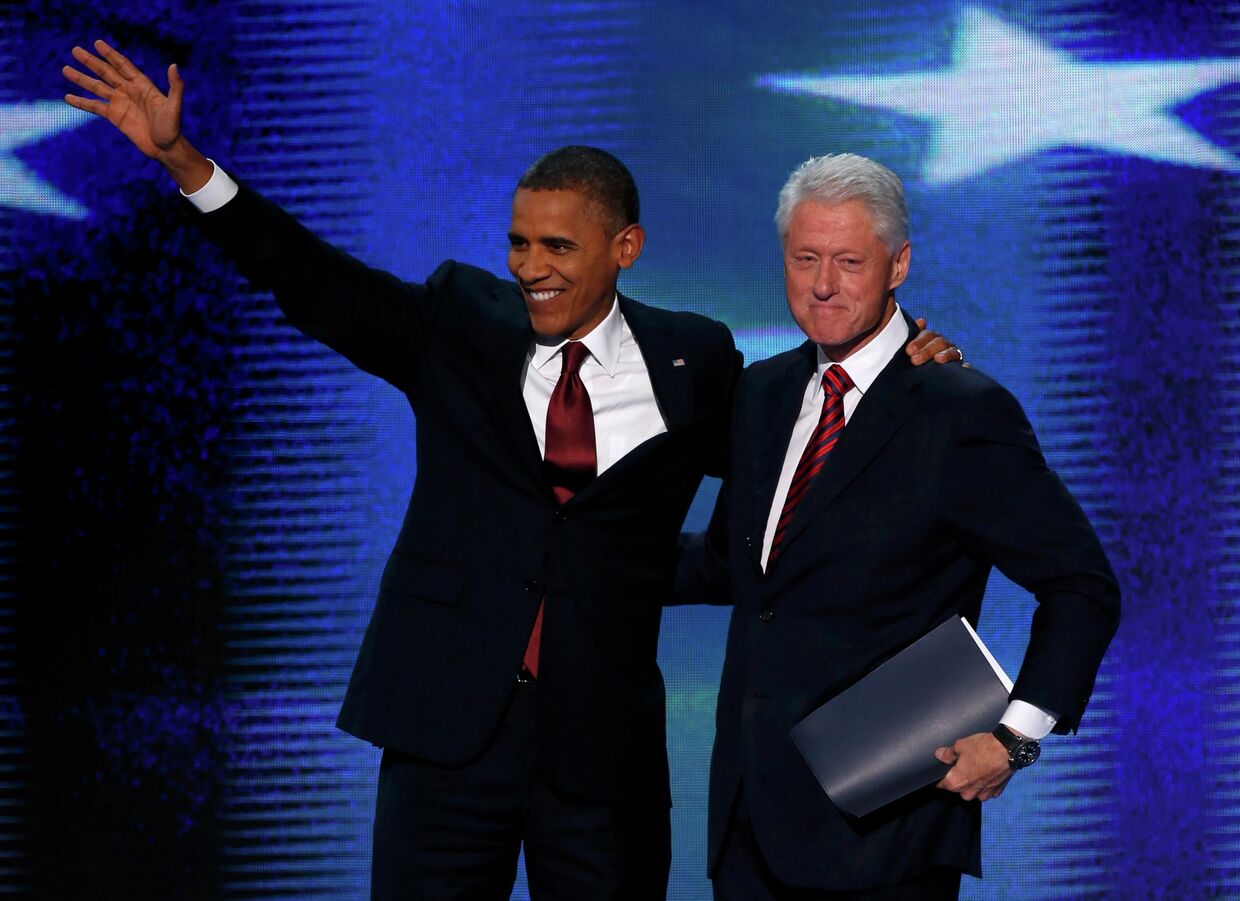 Билл Клинтон предложил кандидатуру Обамы на второй срок