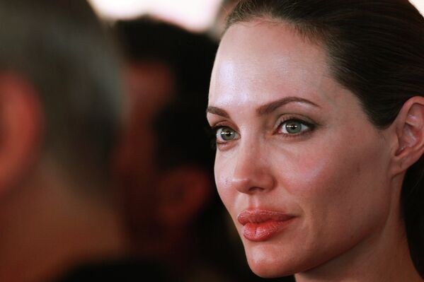 Посланник доброй воли ООН Анджелина Джоли в Иордании