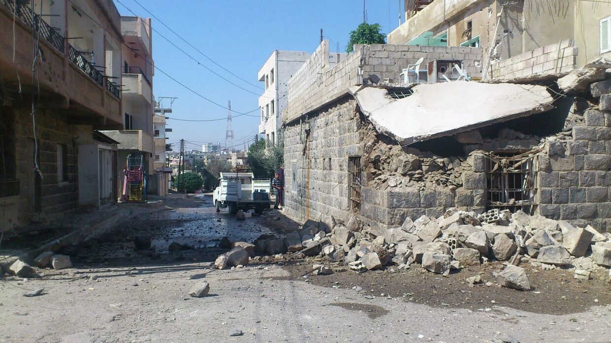 Разрушения в сирийской провинции Идлиб