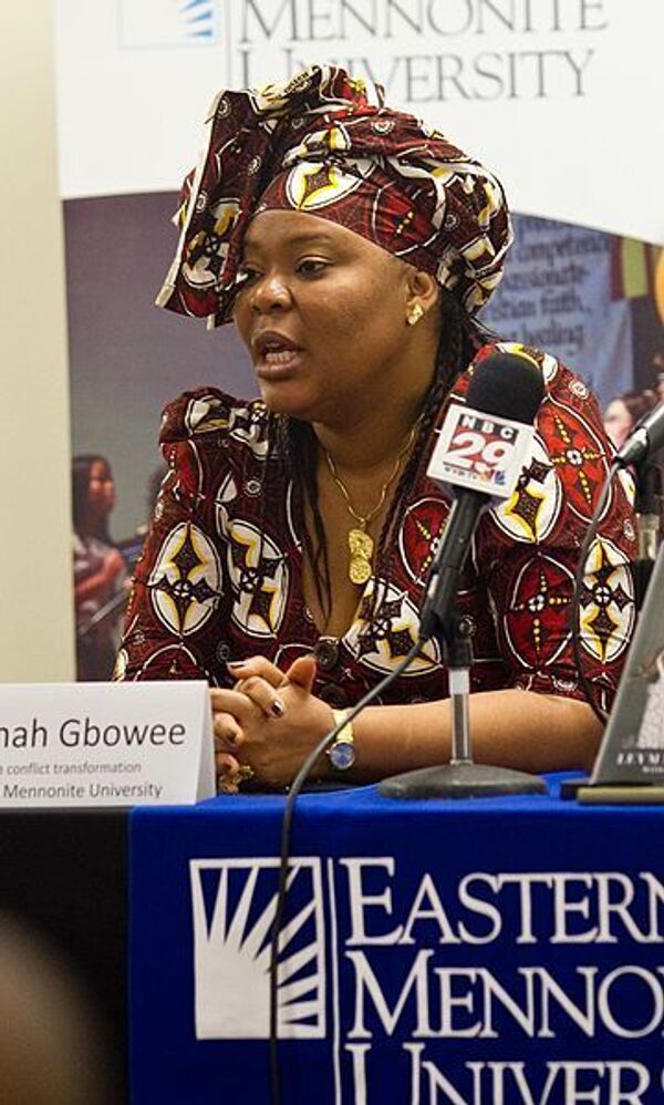 Лейма Роберта Гбови,  либерийская активистка-миротворец