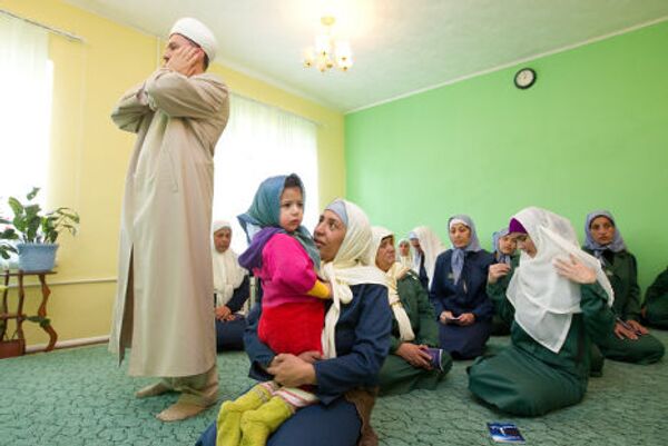 Молельная комната для мусульман в Можайской женской колонии 