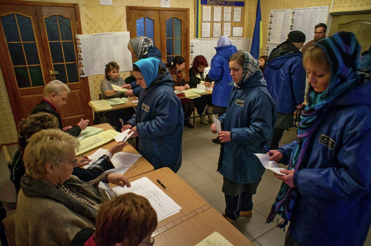 Выборы в Качановской колонии в Харькове
