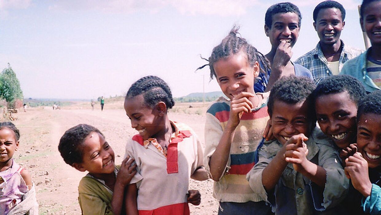 Дети в Эфиопии
