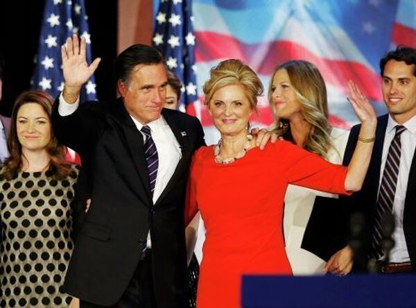 Митт Ромни со своей женой Энн
