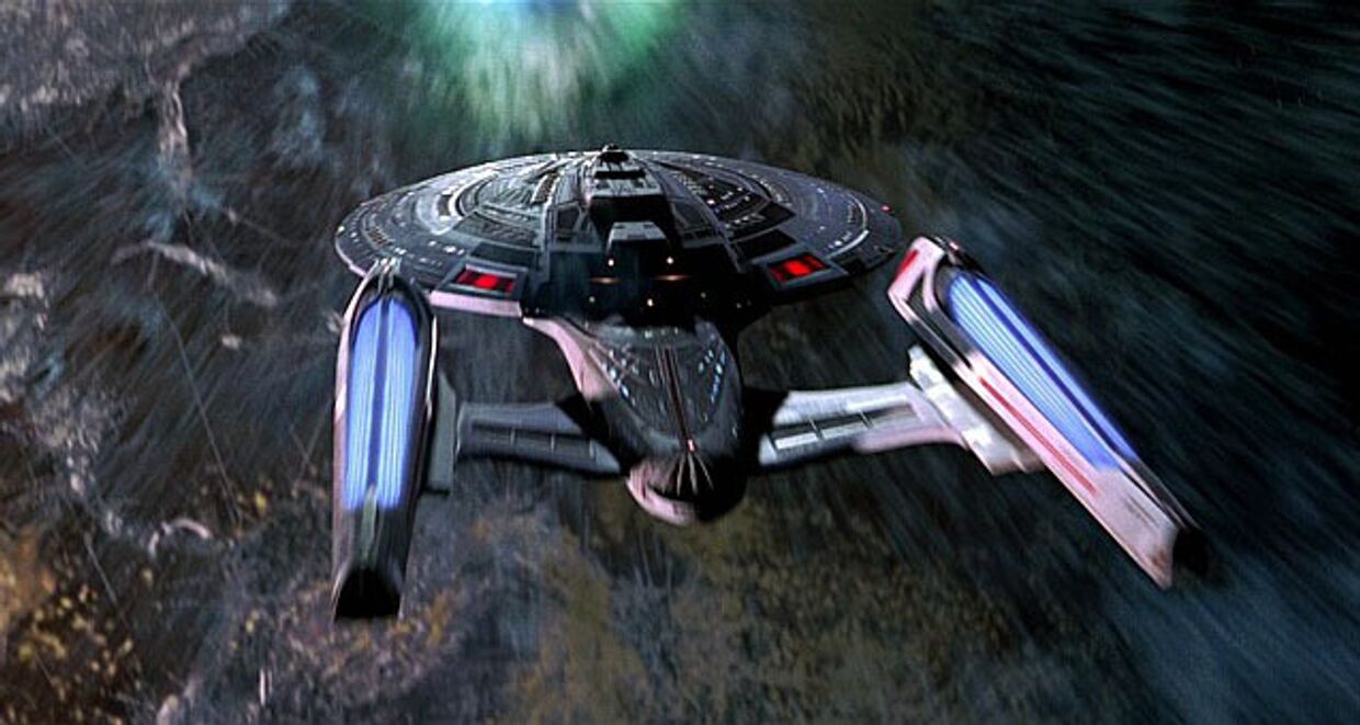 Кадр из фильма «Звездный путь 8: Первый контакт»