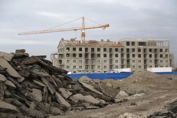 Строительство олимпийских объектов в Сочи