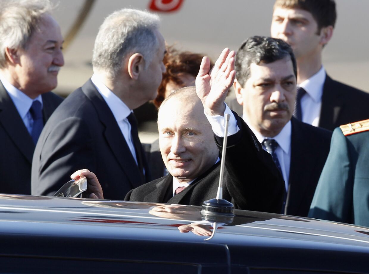 Владимир Путин в Стамбуле