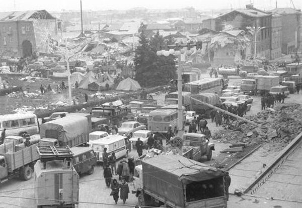 Последствия землетрясения в Спитаке, Армения
