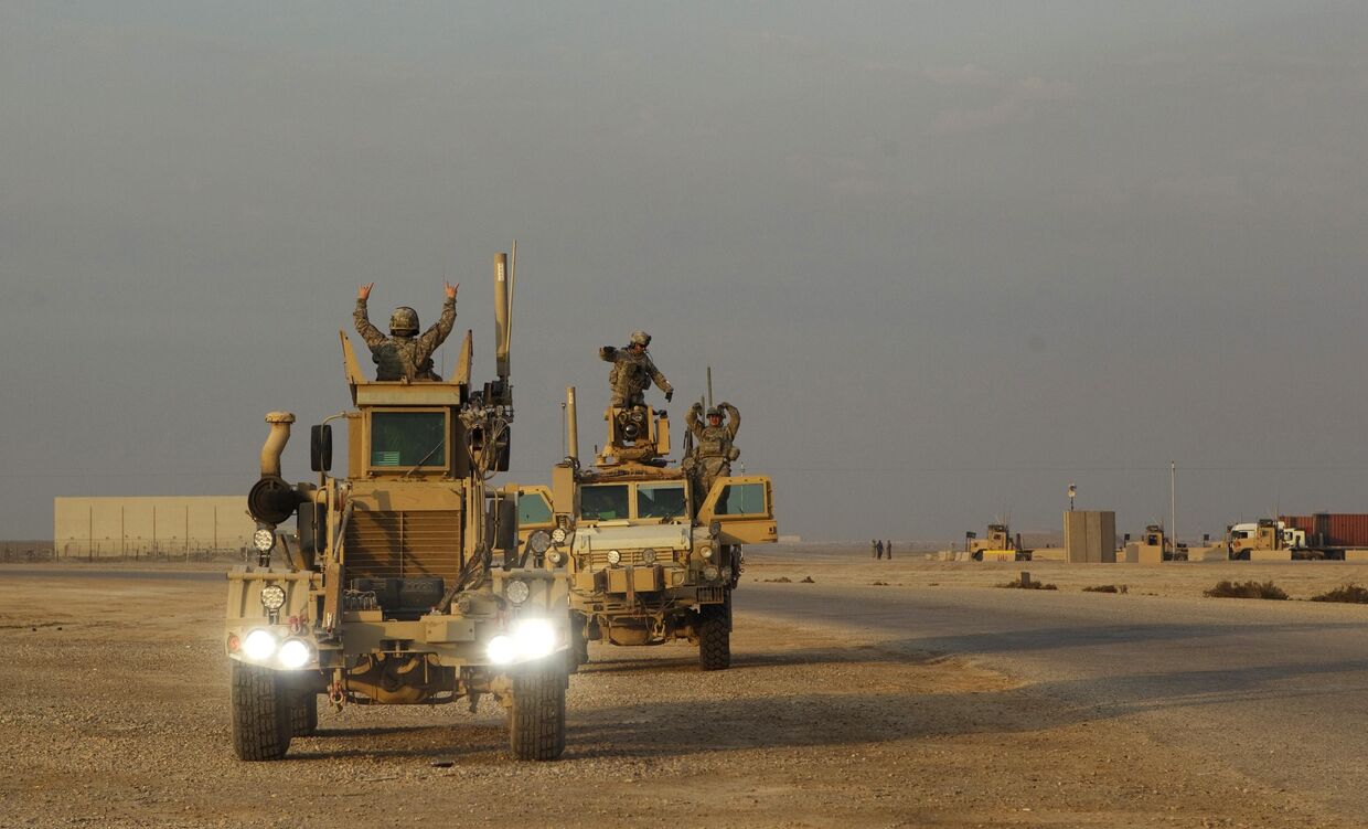 Последняя колонна войск США покинула Ирак