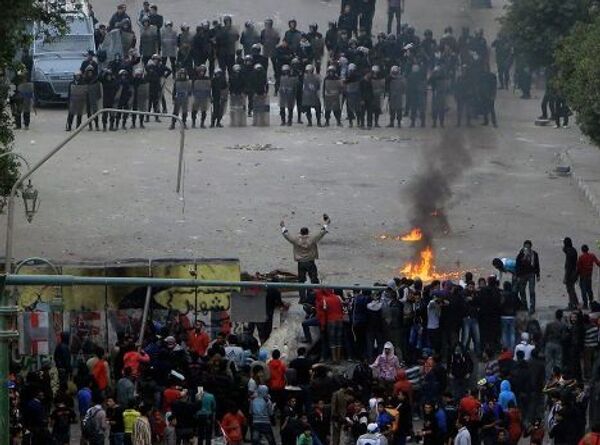 Массовые беспорядки в Каире