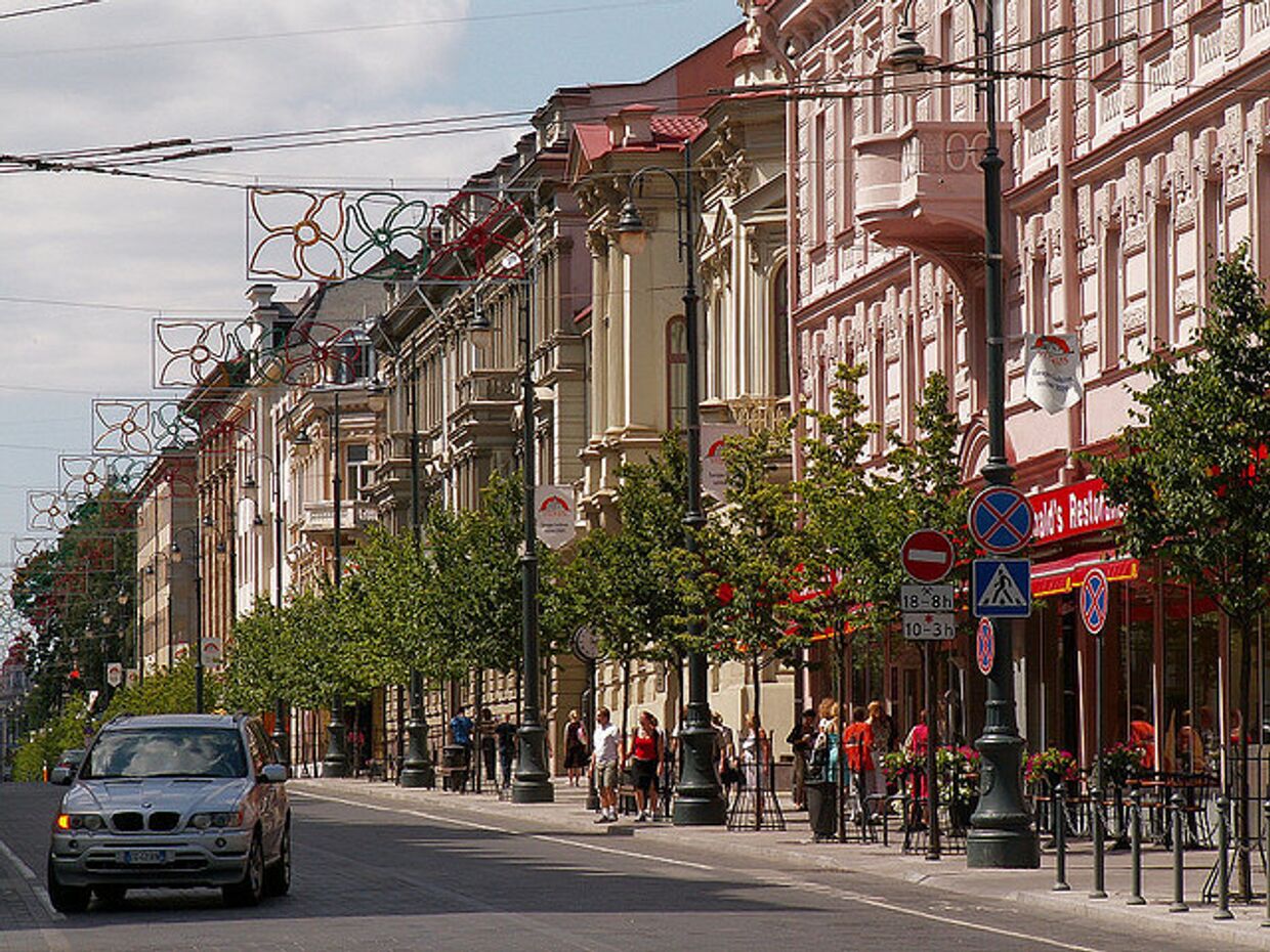 Улица Вильнюса, Литва