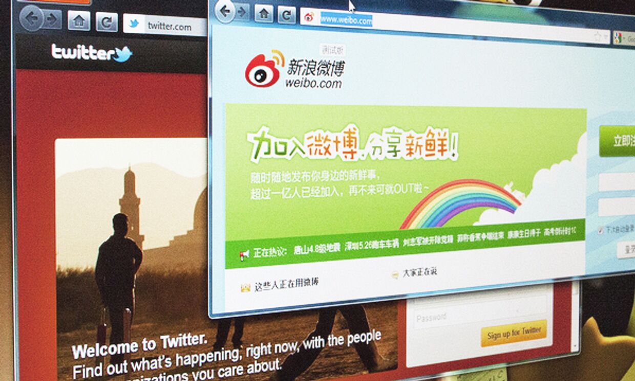 Китайский аналог Twitter – сервис микроблогов Sina Weibo
