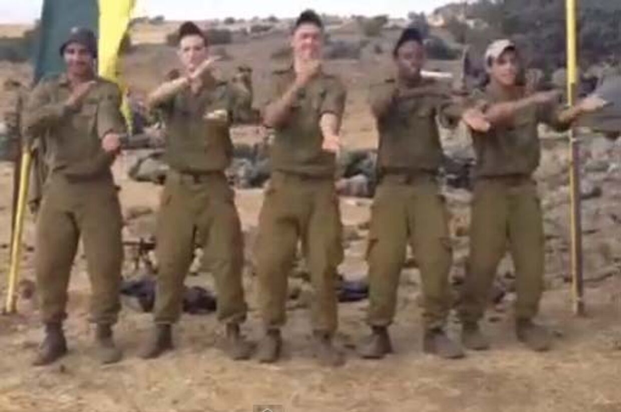 Танец израильских солдат