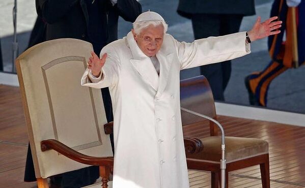 Последняя всеобщая аудиенция Папы Римского Бенедикта XVI