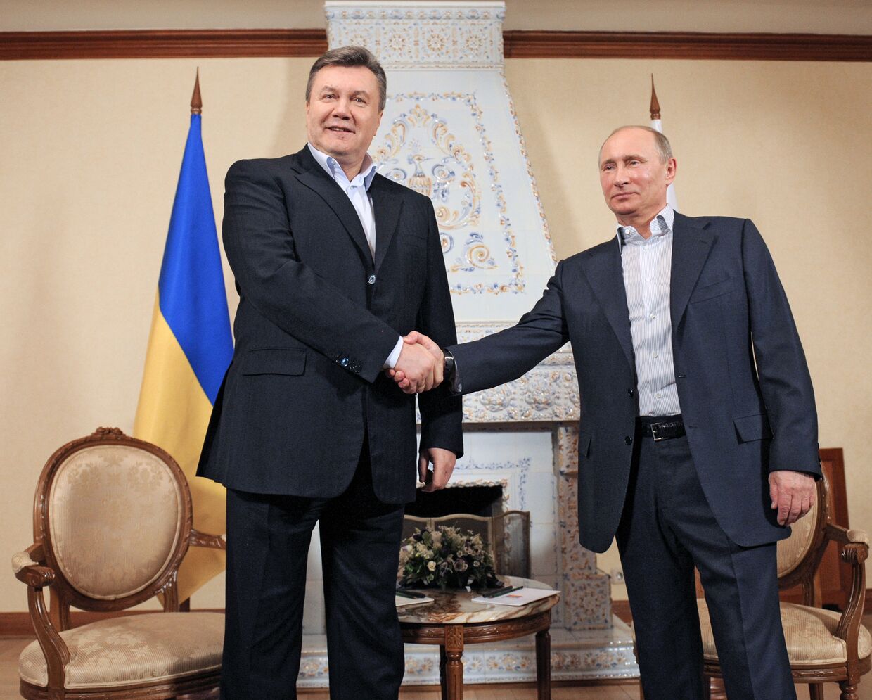 Встреча Владимира Путина с Виктором Януковичем