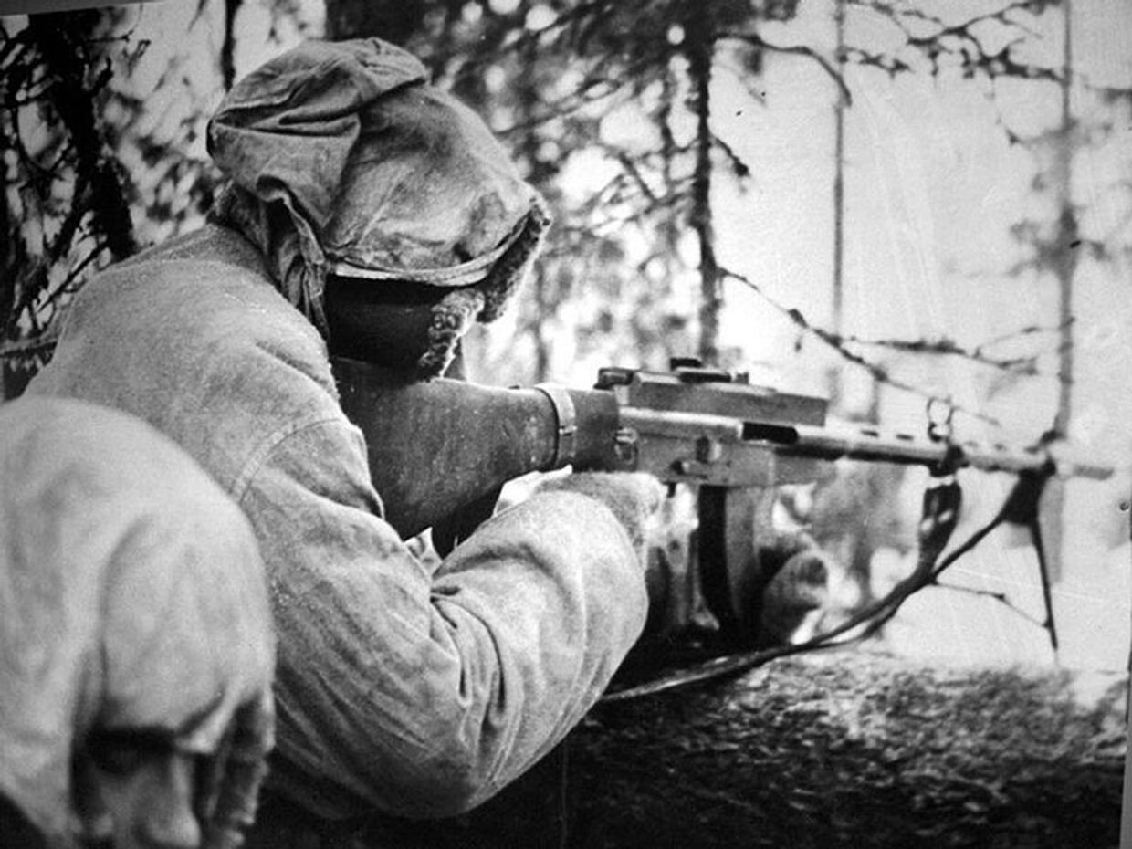 Солдат финской армии, 1940 год