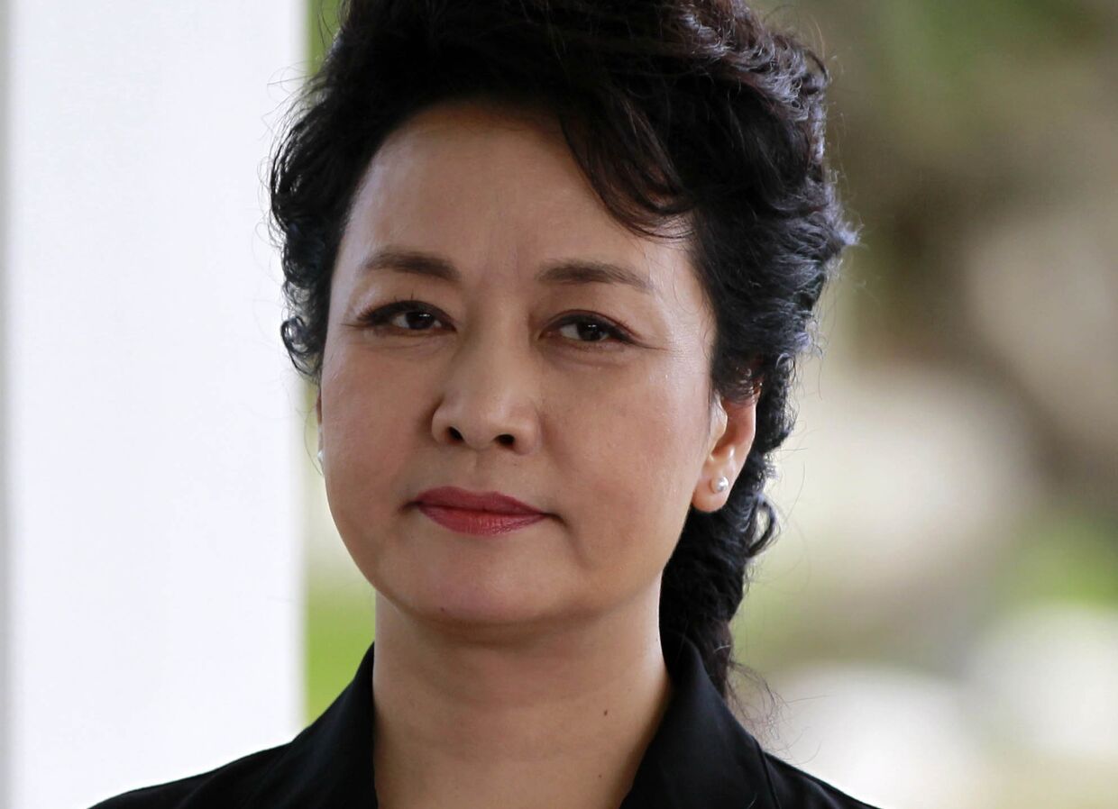 Пэн Лиюань, первая леди Китая, 2013 г. 