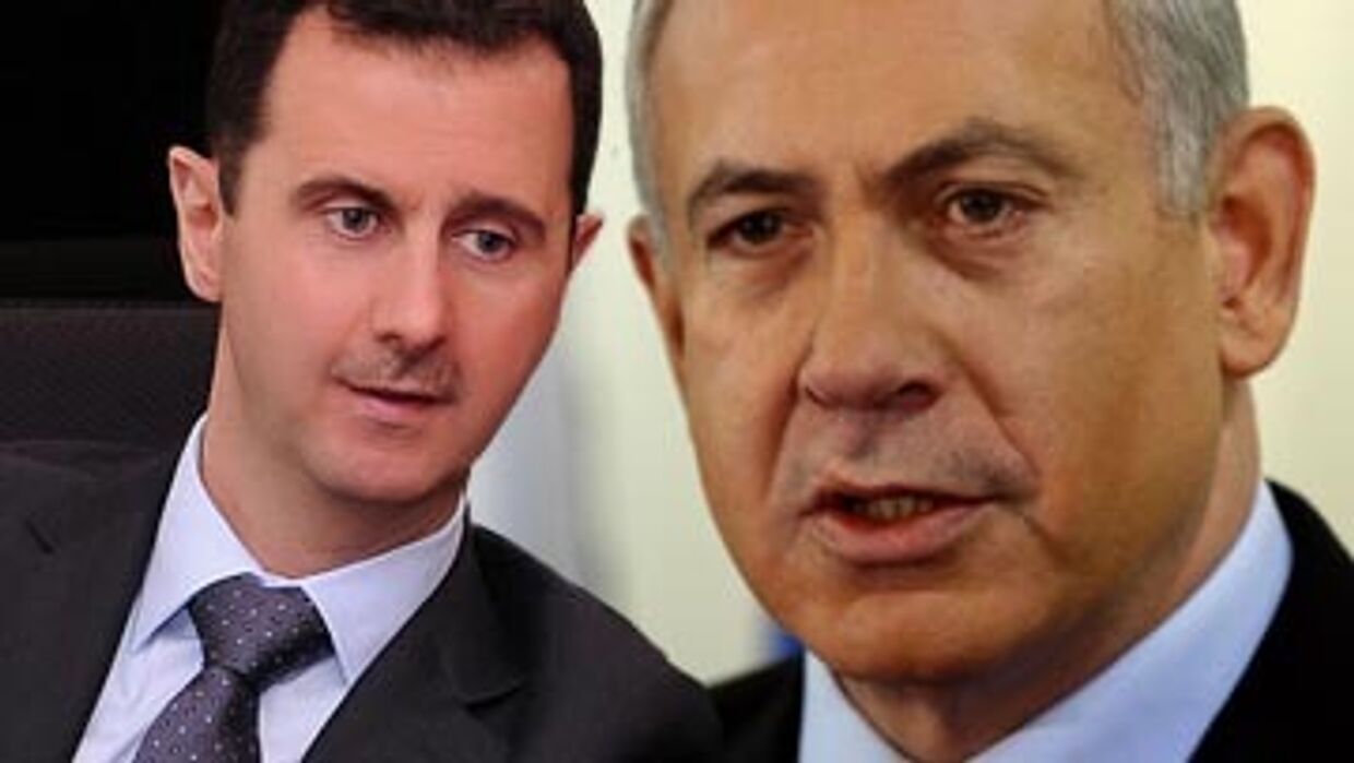 Башар Асад и Биньямин Нетаньяху