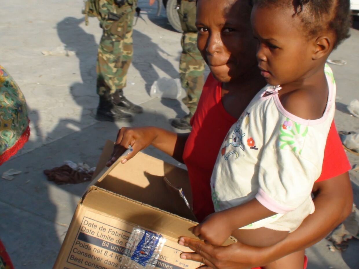 Ситуация на Гаити после землетрясения, 2010 г.