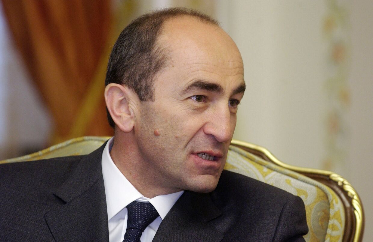 Второй президент Армении Роберт Кочарян