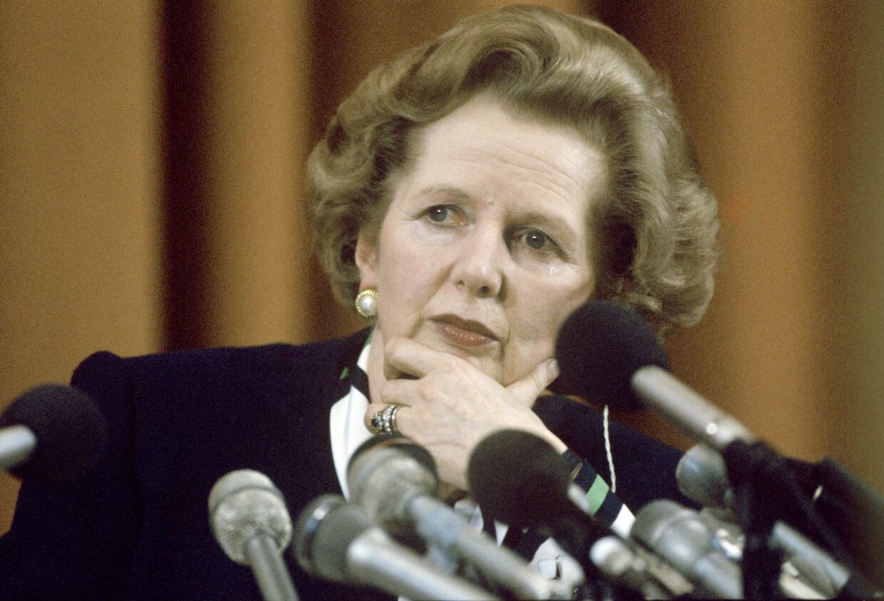 Премьер-министр Великобритании Маргарет Тэтчер, 1987 г.