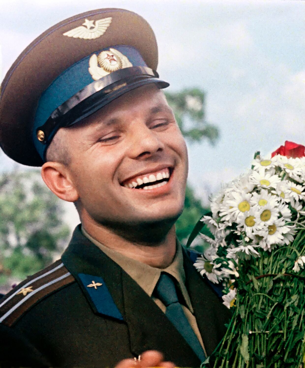 Летчик-космонавт Ю.Гагарин