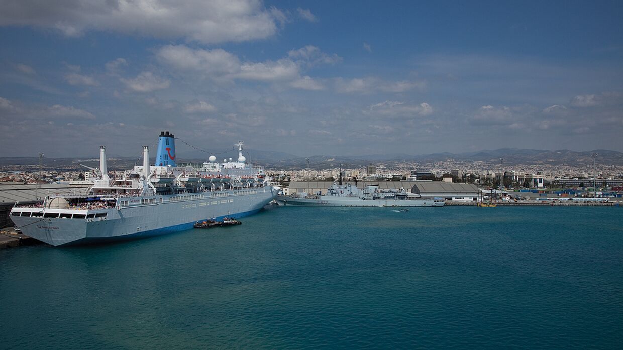 Порт в Лимассоле на Кипре