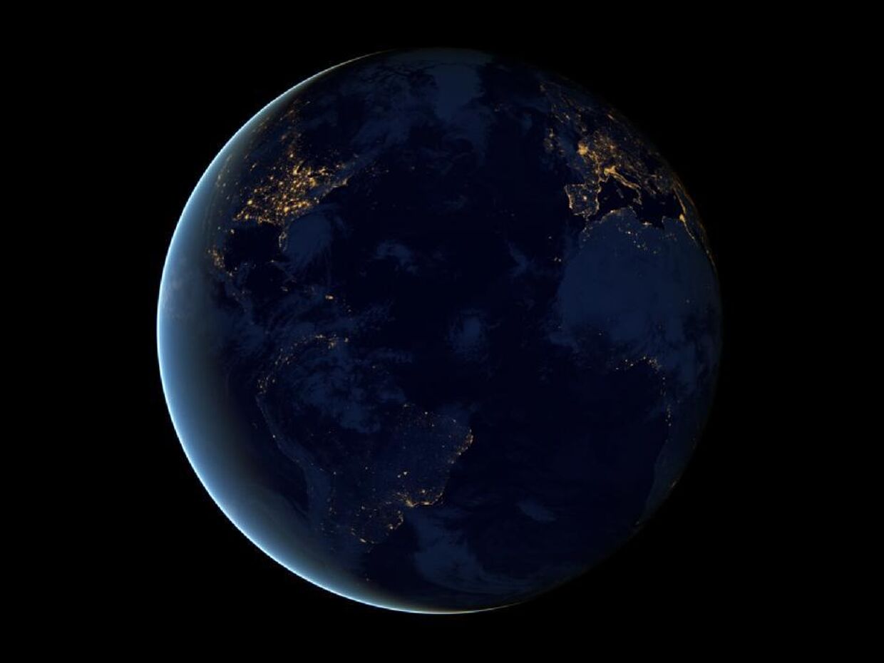 Ночной снимок Земли