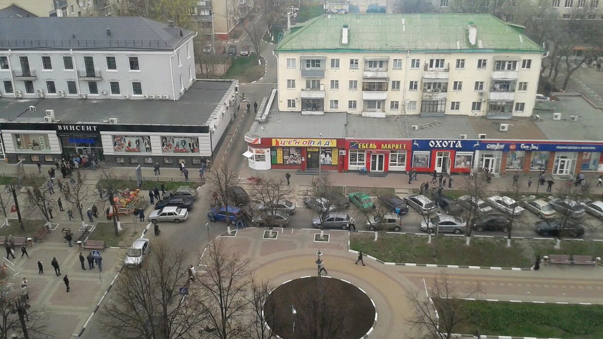 На месте стрельбы в Белгороде