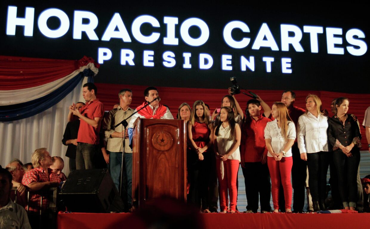 Орасио Картес избран президентом Парагвая