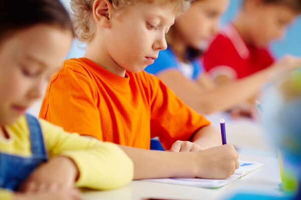 Ученики на занятиях