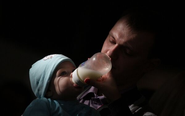 Дети на фестивале BabyFest в Сокольниках Дети на фестивале BabyFest в Сокольниках