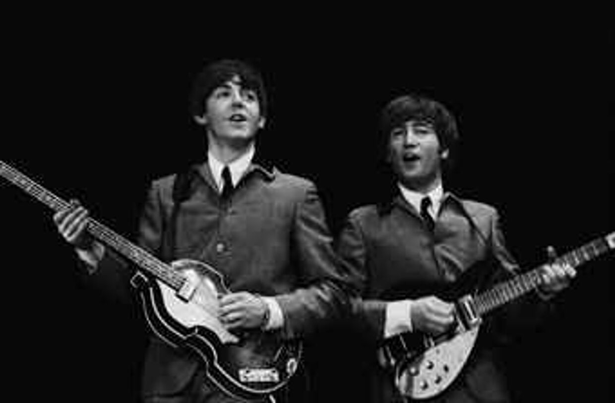 Фото из коллекции неизвестных снимков группы Beatles