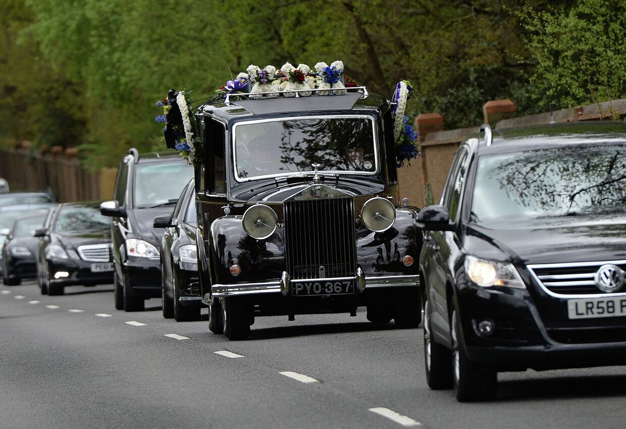 Похороны бизнесмена Бориса Березовского в Великобритании