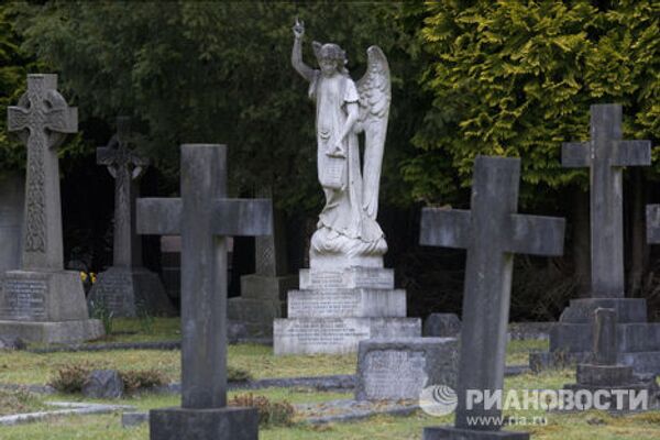 Кладбище Бруквуд, где, предположительно, пройдут похороны бизнесмена Бориса Березовского