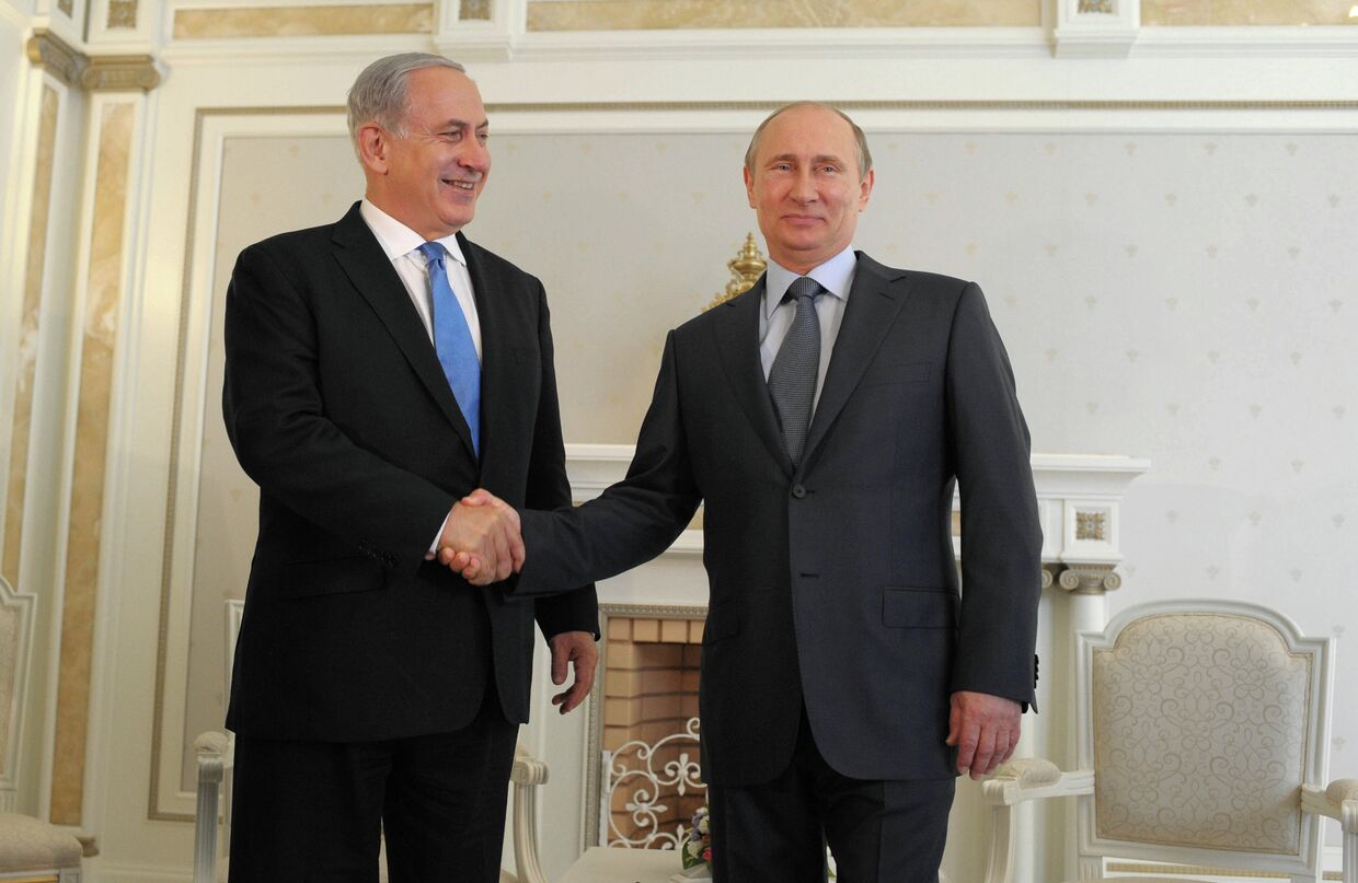 Встреча Владимира Путина и Биньямина Нетаньяху в Сочи