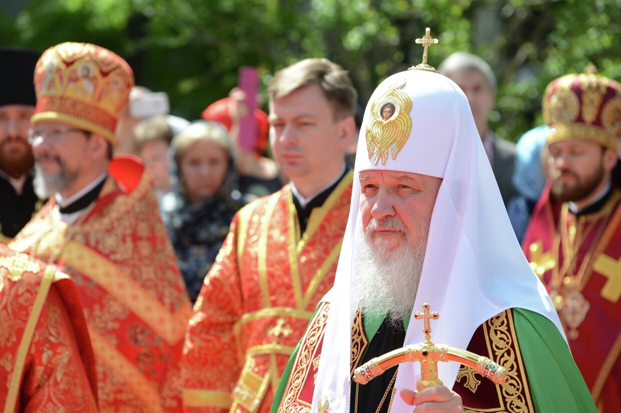 Патриарх Московский и всея Руси Кирилл в Китае