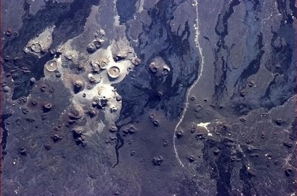 Снимок из космоса Саудовской Аравии