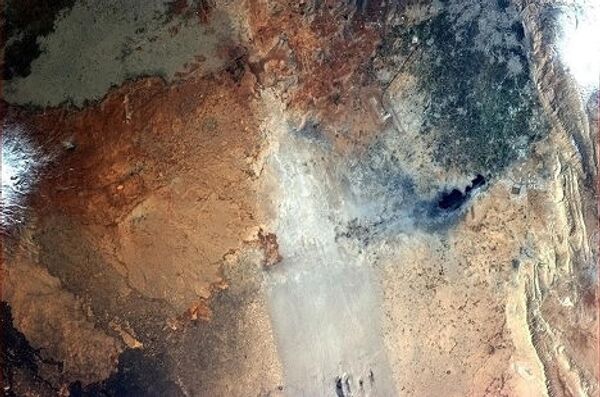 Космический снимок Сирии