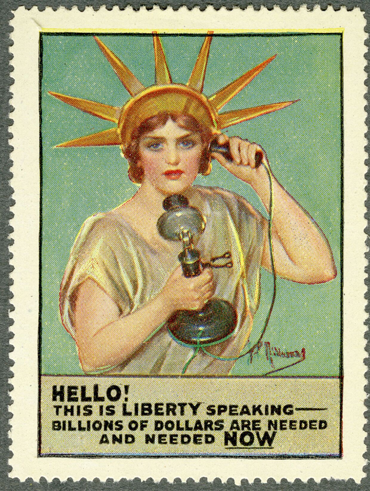 Пропагандистский плакат 1916 года