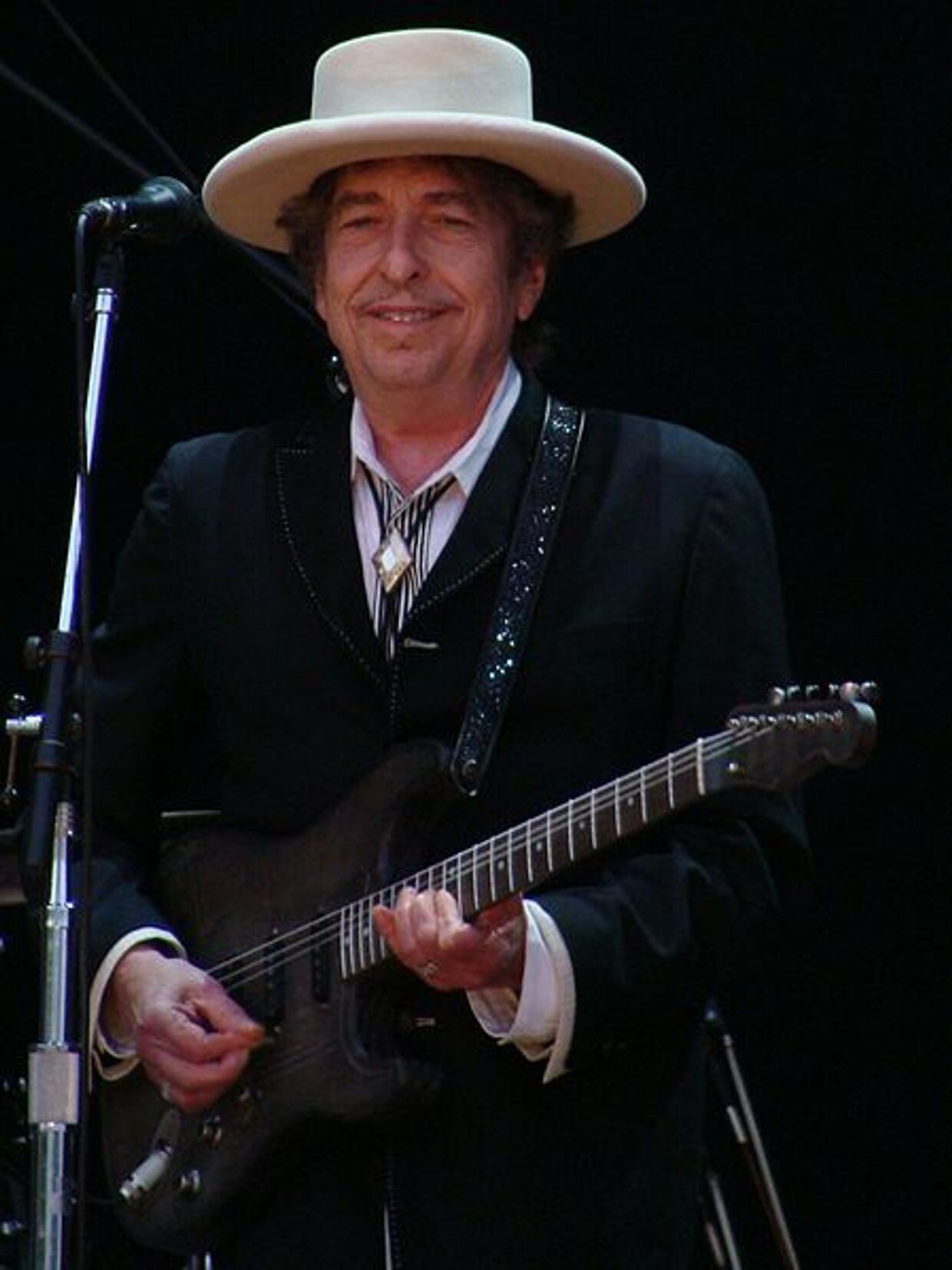Боб Дилан на рок-фестивале в Виктории, 2010 год