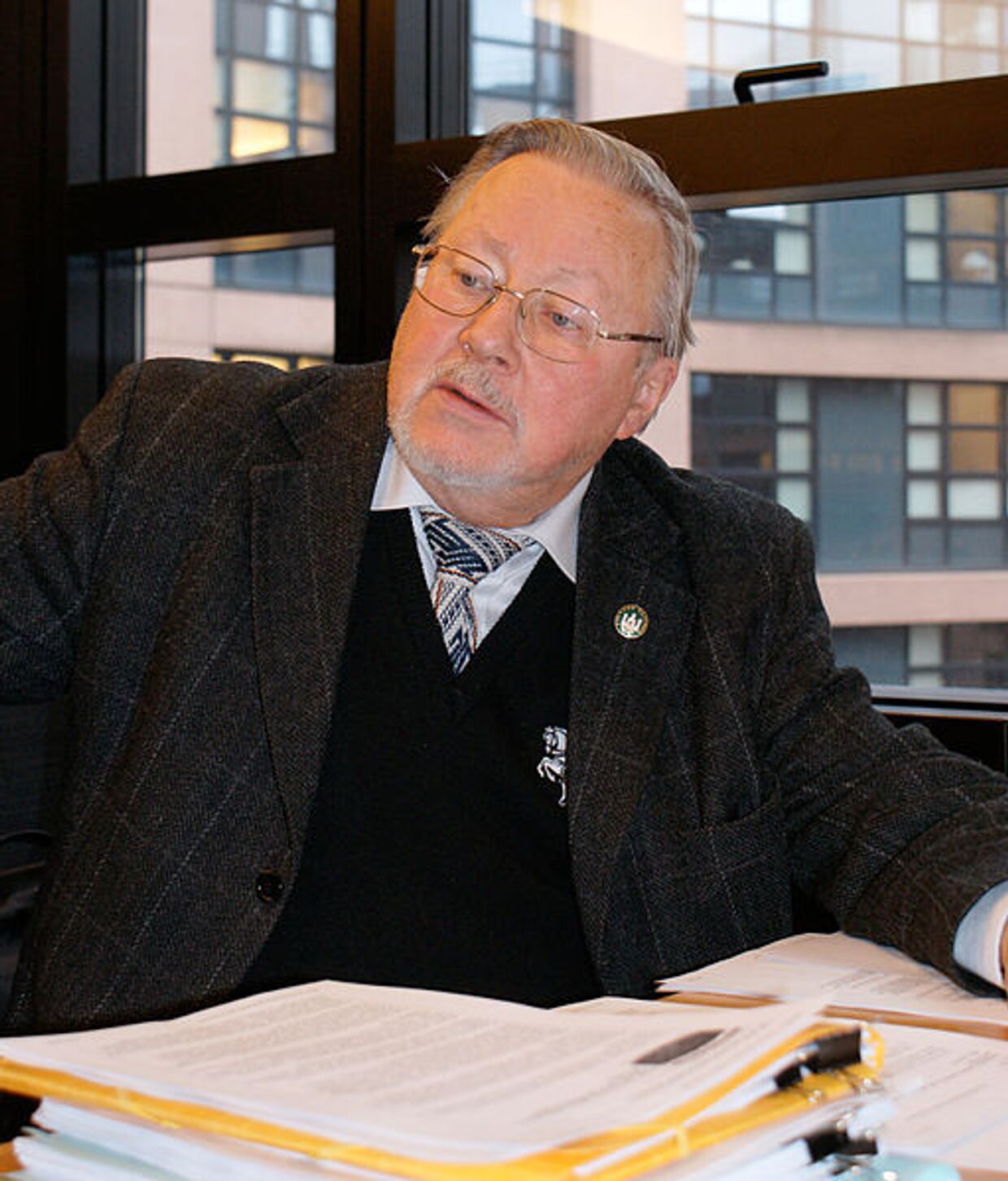 Витаутас Ландсбергис,  литовский политик, общественный деятель