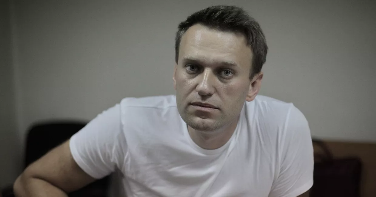 Оппозиционер Алексей Навальный