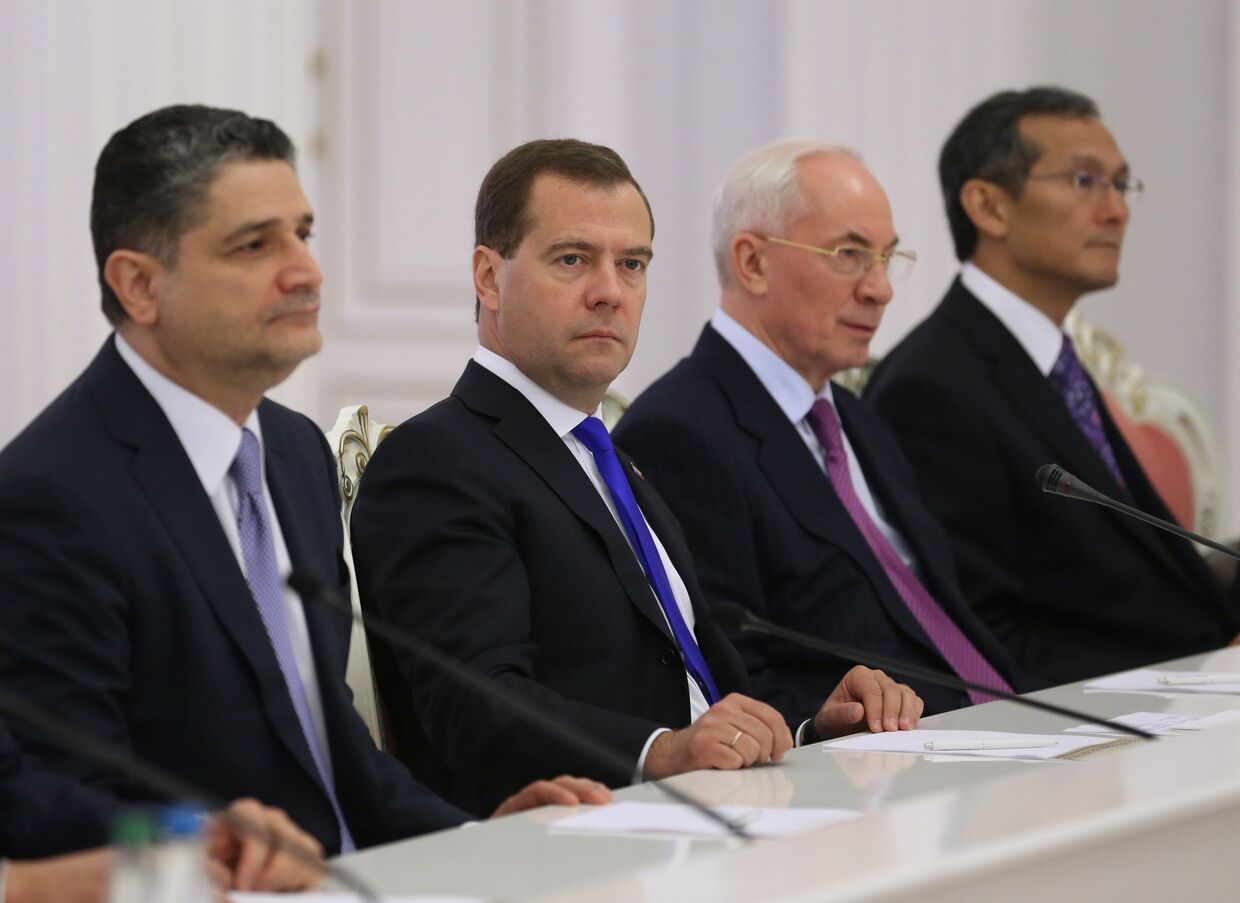 Заседание Совета глав правительств СНГ в Минске