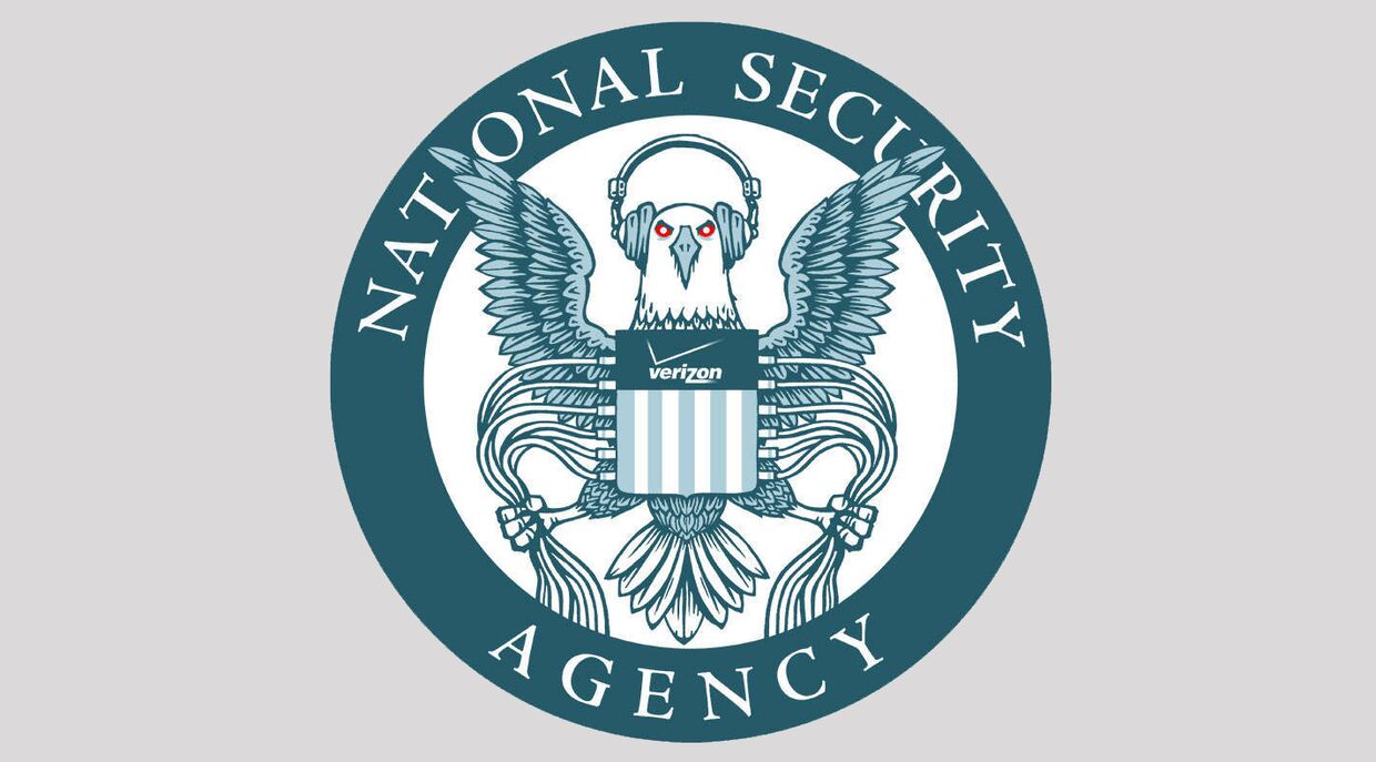Логотип Агентства национальной безопасности (NSA) от The Electronic Frontier Foundation's Hugh D'Andrade
