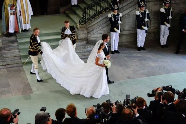 Свадьба шведской принцессы Мадлен и американского финансиста Кристофера О'Нила