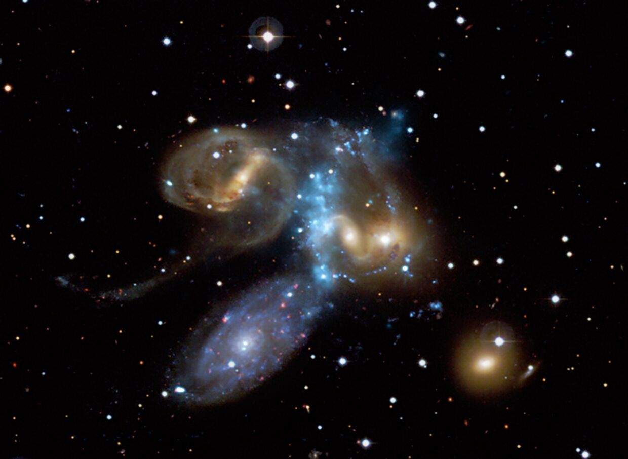 Столкновение галактик