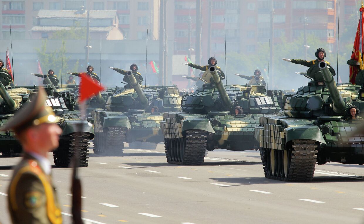 Танки белорусской армии